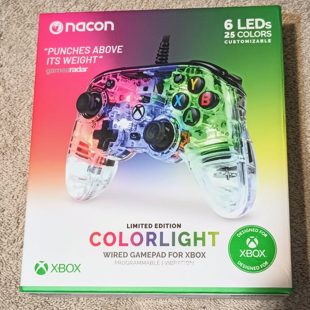 Nacon ColorLight Xbox controller